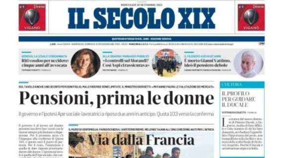 Il Secolo XIX: "La crisi Samp va risolta con semplicità"