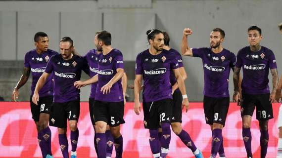 Serie di 11 vittorie della Fiorentina con l'Udinese. Attenzione a quota 100