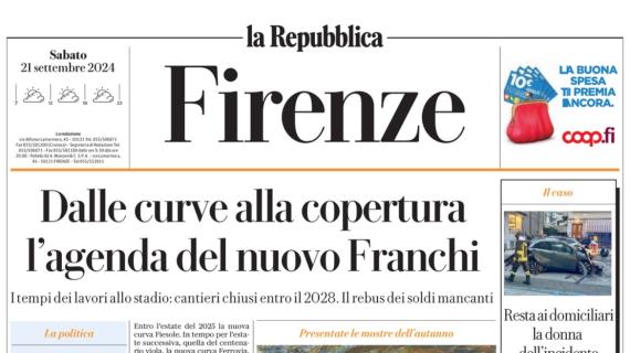 La Repubblica di Firenze titola su Biraghi: "Una stagione complicata"