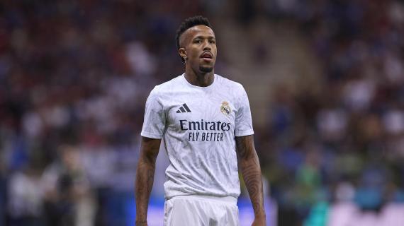 Real Madrid, problemi muscolari per Militao. Da valutare i tempi di recupero