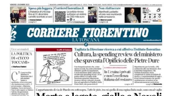 Corriere Fiorentino: "Viola, quasi agli ottavi: per saltare i playoff basta un pareggio"
