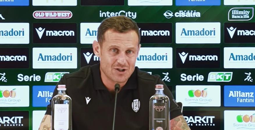 Cesena, Diamanti all'antivigilia del match con la Juve Stabia: "In crescita, ma non ci rilassiamo"