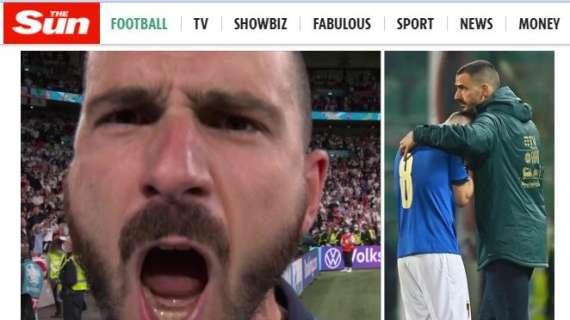 I tifosi inglesi si vendicano dell'Italia. E il Sun titola: "It's karma home"