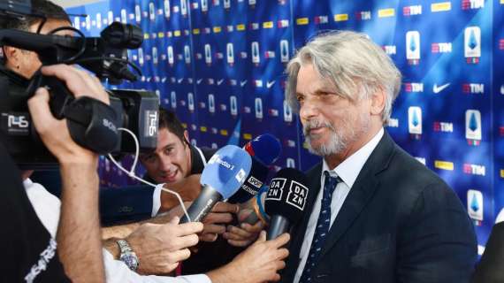 Ferrero: "Lotito mi odierà, ma la Serie A è finita. Scudetto alla Juve, Sampdoria salva"