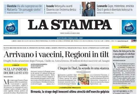 La Stampa: "Prandelli, amaro addio al calcio: 'Questo mondo non fa più per me'"