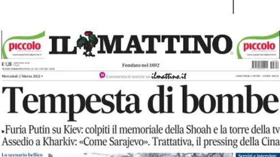 Domenica c'è Napoli-Milan, Il Mattino: "Osimhen aspetta la notte da star"