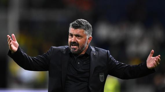 L'Italia travolge 5-0 l'Estonia, La Repubblica titola: "Gattuso debutta con una vittoria"