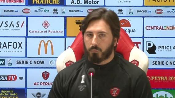 Perugia fuori dai playoff, Formisano: "Vittoria amara. Questo aumenta il rammarico"