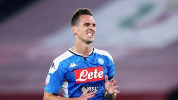 Napoli, per il futuro di Milik è corsa a tre: Juventus, Atletico Madrid e Tottenham