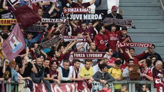 Serie B, giudice sportivo: per il Livorno c'è anche una multa