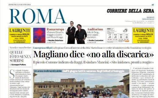 Lazio, Corriere della Sera-Roma titola: "Il mercato non si ferma"