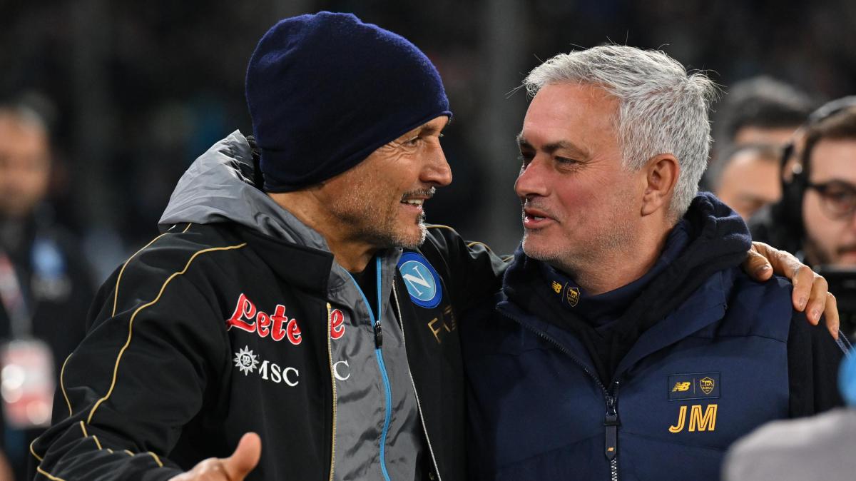 Spalletti ritrova Mourinho e la Juve lavora per dargli un attaccante, ma: "Mercato? Non mi aspetto nulla"