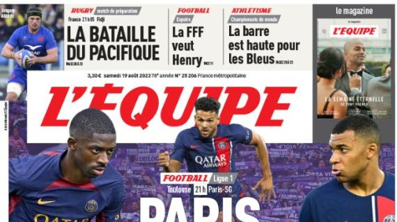 Il PSG a Tolosa con l'artiglieria pesante. L'Equipe: "Parigi allinea i suoi gioielli"