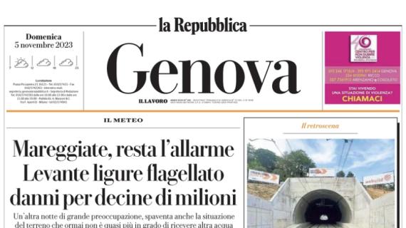 La Repubblica-Genova: "C’è la trappola Ranieri, Gilardino senza paura"