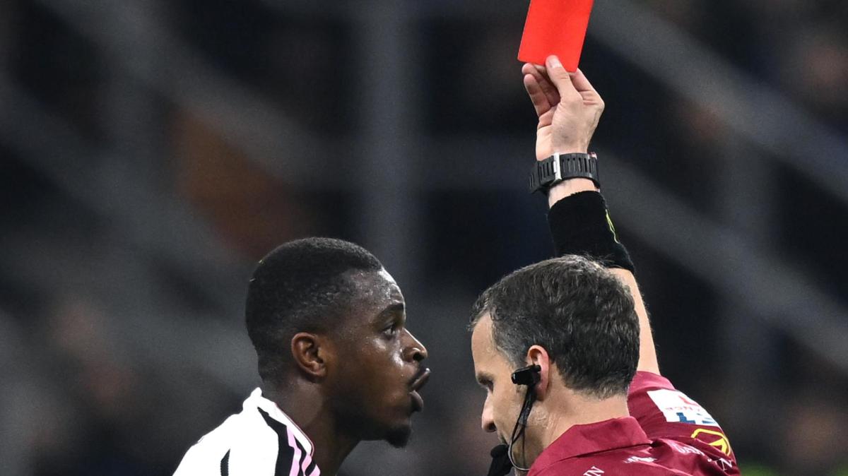 L'Inter batte la Juve ridotta in 10, La Repubblica evidenzia: "Polemica sull'espulsione"