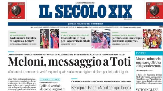 Marco Rossi su Il Secolo XIX: "Un Genoa come il mio. Mi rivedo in Frendrup"