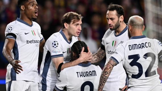 Thuram, lo show e il gol record dopo 30'': ecco la magia di tacco in Barcellona-Inter