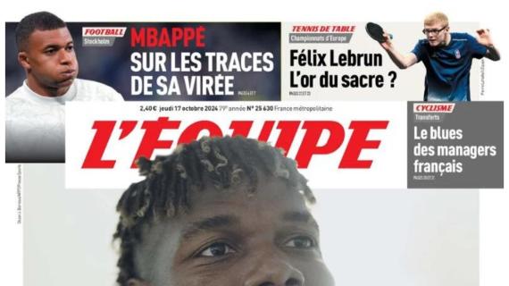 A L'Equipe parla Paul Pogba: "Ho visto com'era veramente la vita"