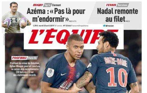 PSG, avanti con Mbappé e Neymar. L'Equipe: "Insieme è meglio"