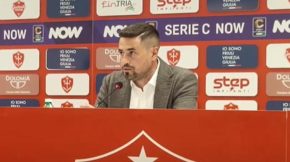 Triestina, Clotet: "La situazione è difficile. Per ora dobbiamo pensare solo alla salvezza"