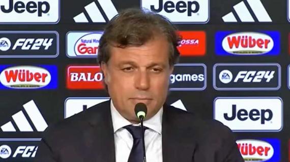 Juventus, Giuntoli: "Ora meno esperienza ma più ritmo. Allegri il primo ad averlo capito"