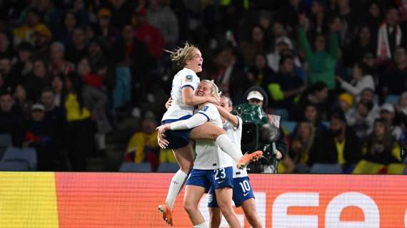 Mondiale Femminile, l'Inghilterra batte la Colombia e va in semifinale