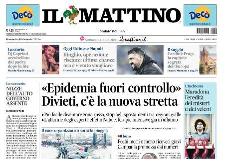 Napoli, Il Mattino: "Ringhio, operazione riscatto: ultima chance, ora è vietato sbagliare"