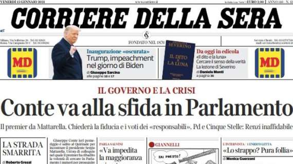 Il Corriere della Sera sulle strategia di mercato del Milan: "Piano scudetto"