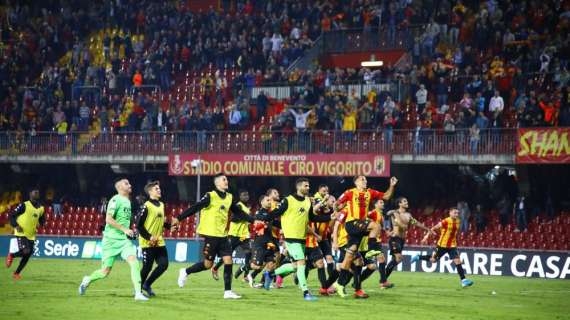Serie B, la classifica aggiornata: Benevento in A. Il Cittadella raggiunge il Crotone al 2° posto