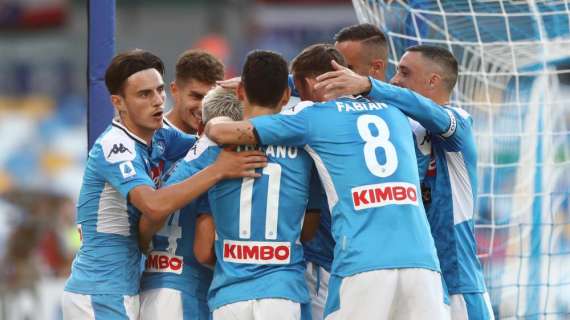 La cooperativa del gol targata Napoli e le 25 reti (in 8 gare) rifilate ai sardi