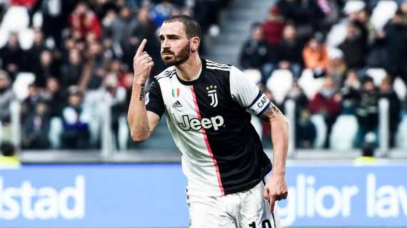 Juventus, Bonucci il giocatore che ha vinto più gare di A nel decennio