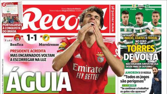 Le aperture portoghesi - Aquila perduta: il Benfica non va oltre l'1-1 in casa con la Moreirense