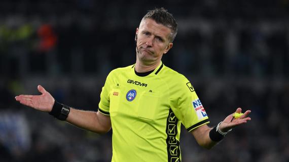 Forfait Orsato, cambia l'arbitro di Udinese-Empoli: al suo posto c'è Guida