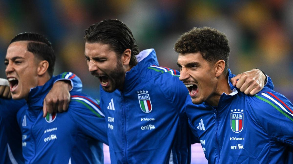 Retegui in pieno recupero salva un brutto primo tempo. Italia-Israele 1-0 all'intervallo