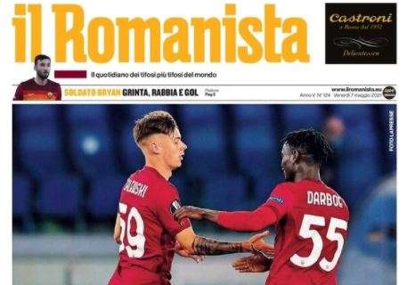 L'apertura de Il Romanista dopo Roma-Manchester: "Your honor"