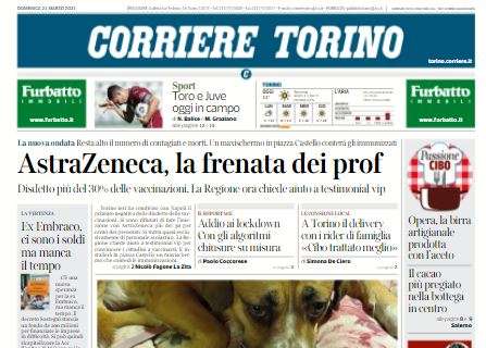 Corriere di Torino: "L'album di Ronaldo". Poi su Belotti: "Gallo, torna a cantare"