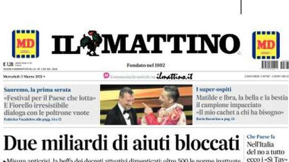 Il Mattino sul Napoli: "La telefonata DeLa-Gattuso per la cavalcata Champions"