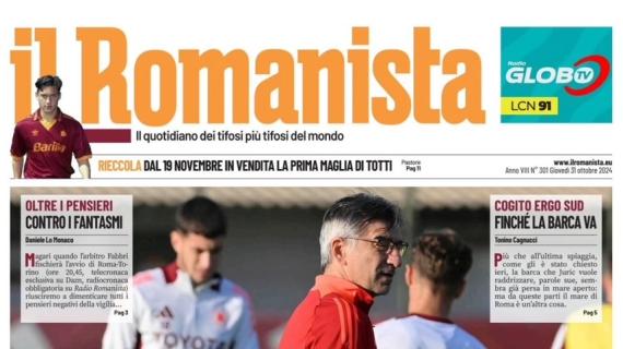 Il Romanista: "All'Olimpico Juric si gioca tanto se non tutto contro il suo passato"