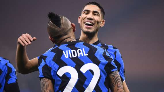 FOTO - Inter-Juventus, la sblocca Vidal. Esultanza-non esultanza per l'ex bianconero