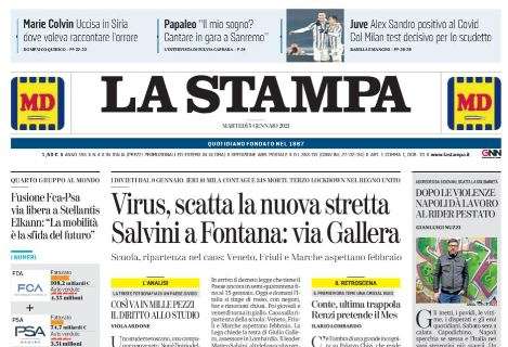 La Stampa, Juve: "Alex Sandro positivo al Covid. Col Milan test decisivo per lo scudetto"