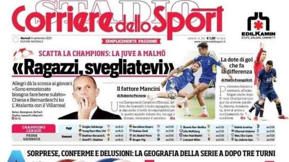 L'apertura del Corriere dello Sport sulla Serie A: "I nuovi padroni"