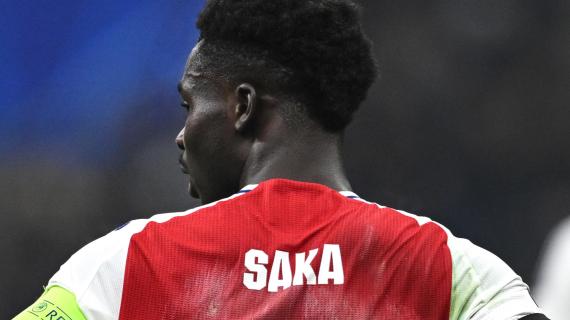 Arsenal da red carpet, Saka: "Champions il nostro posto. Odegaard? Si vede l'intesa tra noi"