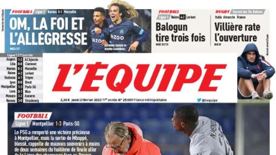 PSG vincente a Montpellier, ma si fa male Mbappé. L'Equipe: "Demoni cattivi"