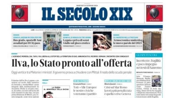 Il Secolo XIX e le parole di Abodi: "Il Ferraris? Volontà intermittente di Genoa e Samp"