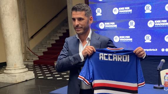 Sampdoria, Accardi: "Mercato? Se ne può anche parlare, ma è ancora lontano"