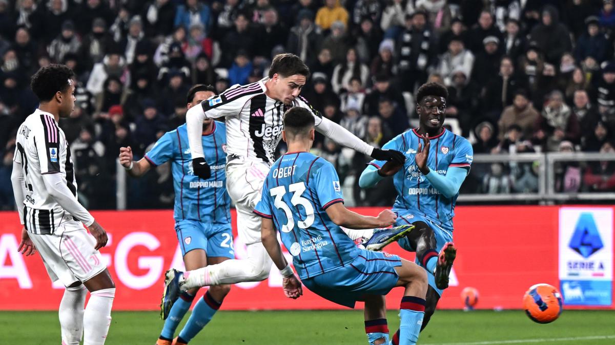 La Juventus vince in rimonta, L'Unione Sarda titola: "Cagliari, non basta il cuore"
