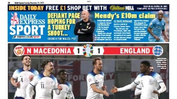 Le aperture inglesi - Inghilterra-Macedonia 1-1: "Meno male che non giochiamo sempre con loro"