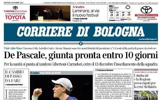 Il Corriere di Bologna sui rossoblu: "Inizia la Coppa Italia, oggi test con il Monza"