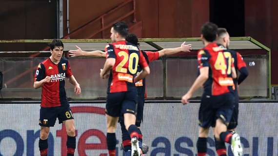 Shomurodov vale l'1-0 del Genoa: Cagliari sotto all'intervallo, gara aperta alla Sardegna Arena