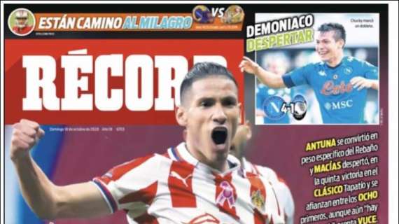 Lozano "demoniaco". L'attaccante del Napoli si conquista le prime della stampa messicana